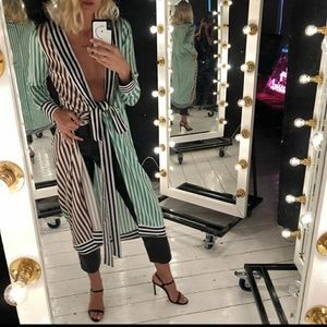 Vintage leslie fay cover up housecoat robe